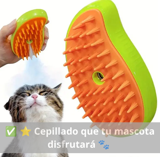 🎁 Cepillo a vapor para mascota